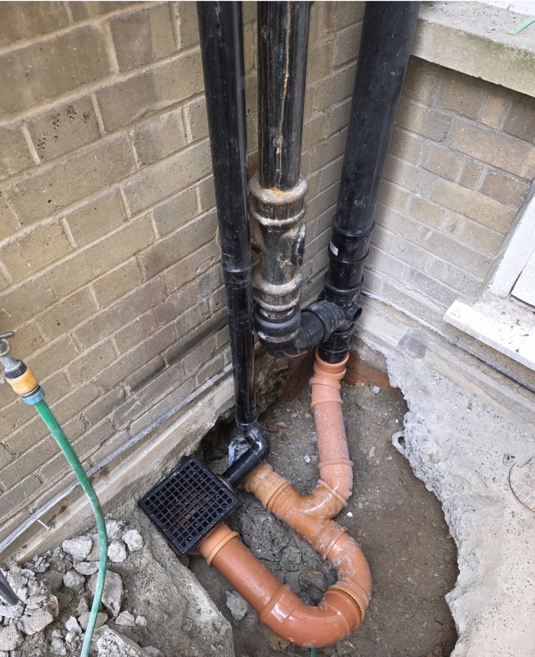 Soil and drainage pipework